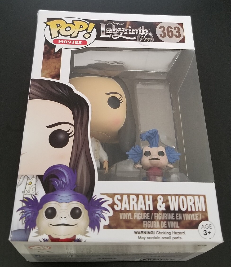 Funko Pop! Labyrinth SARAH with WORM Vinyl Figure #363