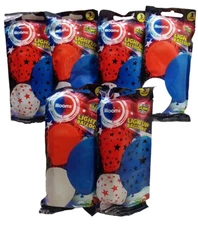 ×6) illooms~Light Up Ballons~Up To 15 hrs~3ct In Each Pack~Exp. 12/25~As Shown
