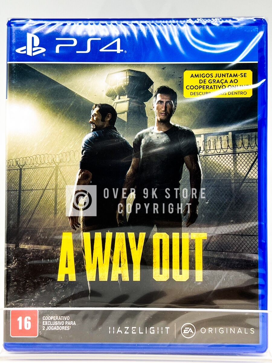 A Way Out - PS4 - Brand New, Region Free, Portuguese Cover 14633739138