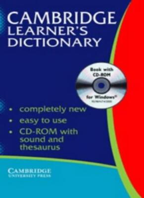Cambridge Learner's Dictionary with CD-ROM By Cambridge