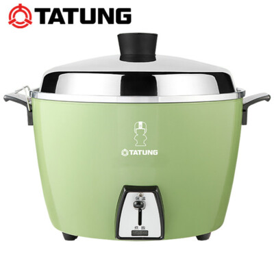 Brand New TATUNG 6 CUP Rice Cooker AC 110V (TAC-06L-DGU) GREEN