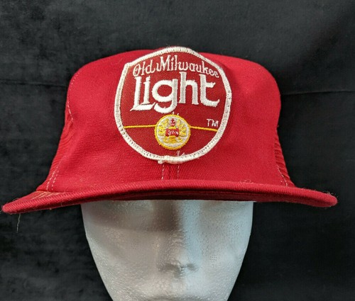 Vintage Old Milwaukee Light Trucker Hat 