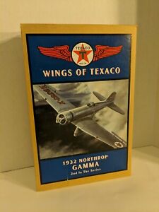 NIB Ertl  Wings of Texaco #2 1932 Northrop Gamma Die Cast Collectible