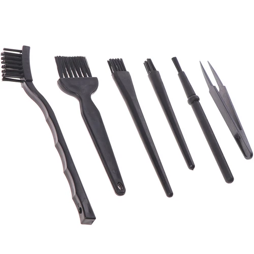 6Pcs/1Set Anti Static Brush Cleaning Brush Tool For Mobile Phone Tablet Rep*R1