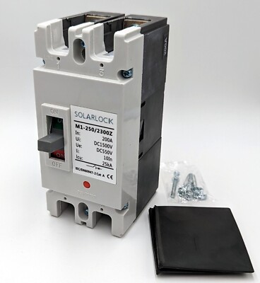 2P DC MCCB Leitungsschutzschalter 600V - Für Solaranlagen 100A-160A