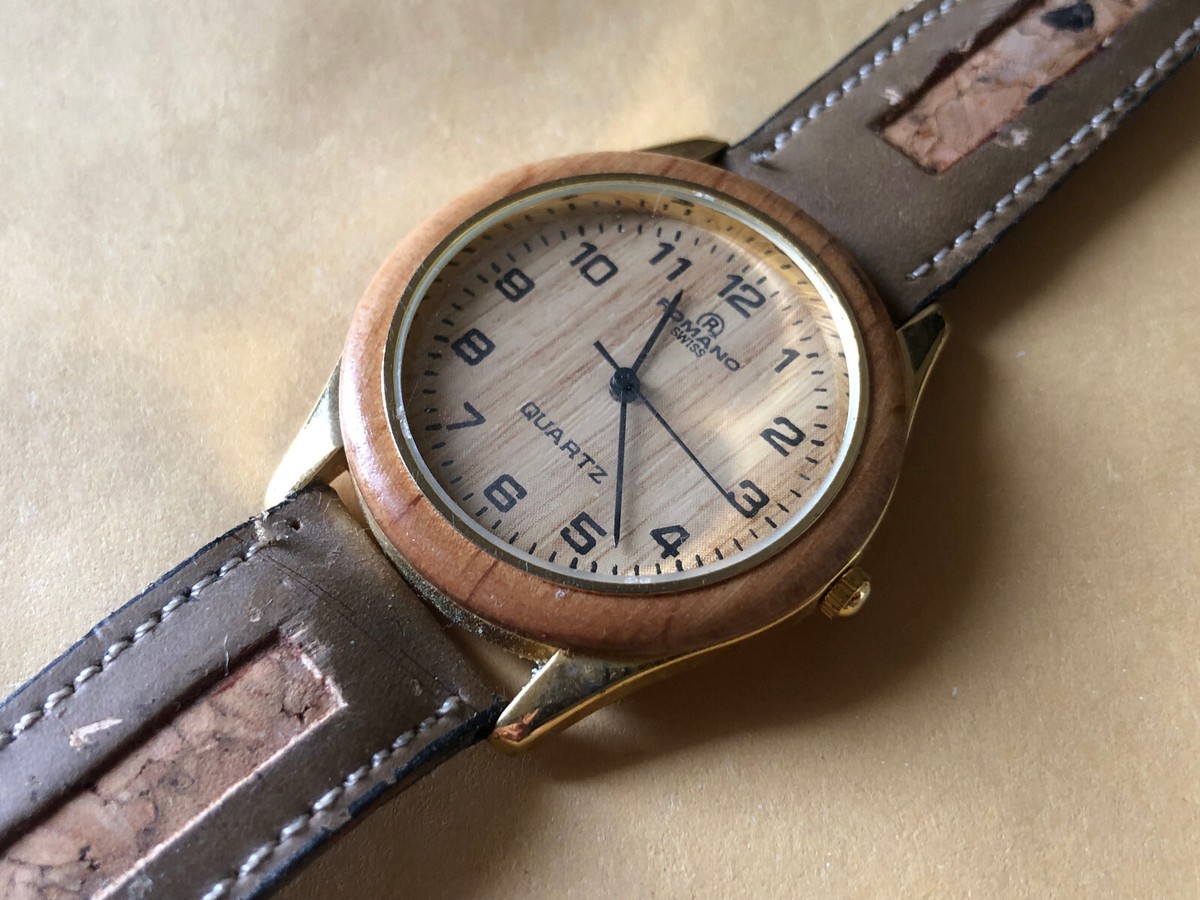 Romano Swiss Watch 35 Mm Quartz Steel For Collectors