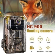 Trail Camera 36MP 2.7k Motion Activated Hunting Camera With Night Vision+SD Card