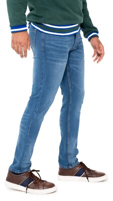Men's Skinny Stretch Comfy Slim Fit Jeans