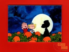 The Great Pumpkin Rises art 2x3" fridge/locker magnet Peanuts Charlie Brown