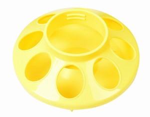 Harris Farms 1000279 Baby Chick Feeder For Quart Jar Yellow
