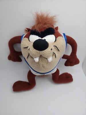 VTG 1996 Looney Tunes Space Jam Taz Tasmanian Devil Stuffed Plush