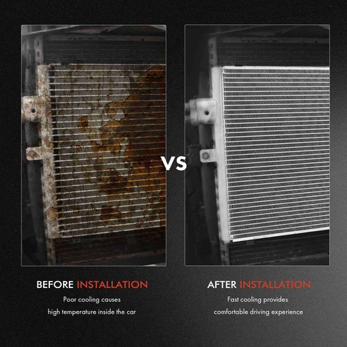 Kondensator Klimaanlage mit Trockner für Ford C-Max II Focus III 1.0 1.6L - Foto 5 di 9