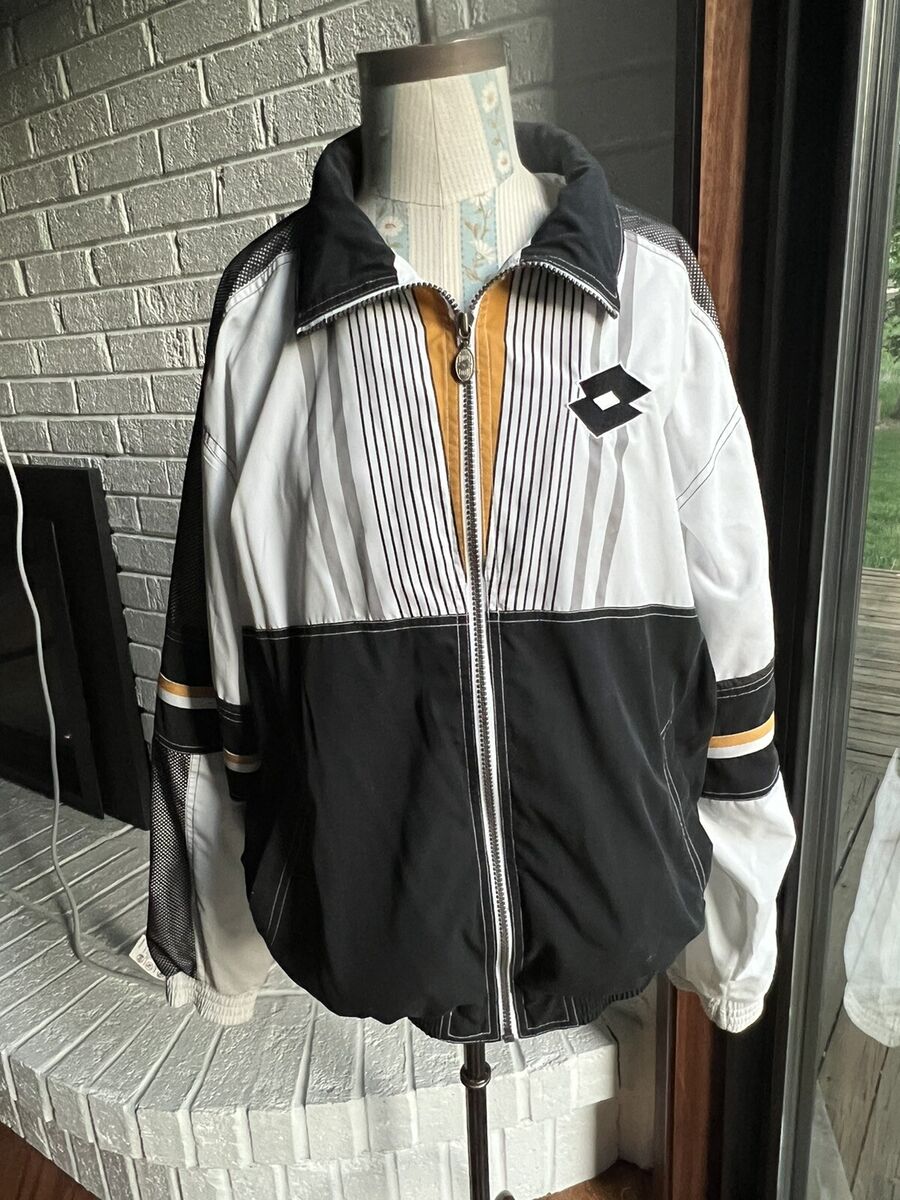Vintage Lotto for Boris Becker Track Jacket Tennis Sz. L Vintage Lotto for Boris Becker Track Jacket Tennis Sz. L