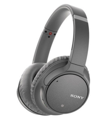 Sony Bluetooth Noise Canceling Over the Eear Wireless Headphones - Black...