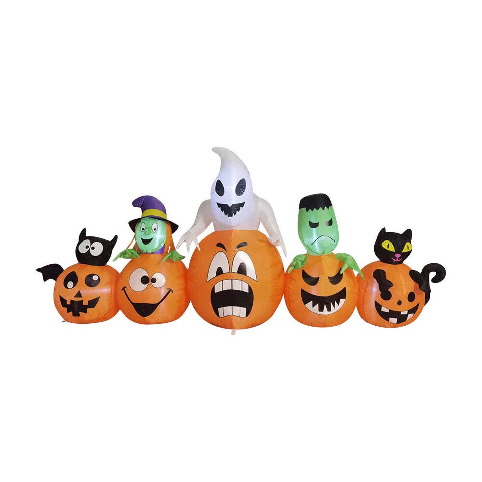 Halloween Inflatables Ebay Large Halloween Self Inflating Outdoor Inflatables w/ LED Lights (20 ...