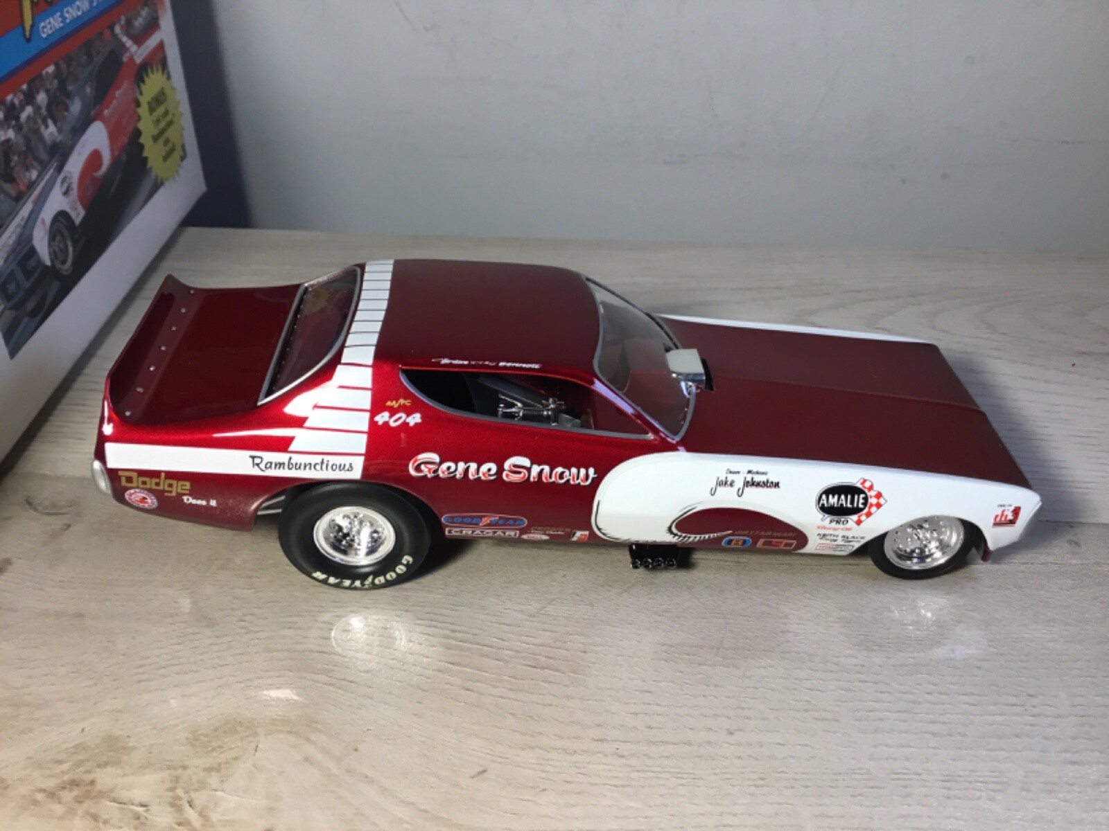 XRARE 124 Brian NITRO / Gene Snows RAMBUNCTIOUS NHRA DieCast