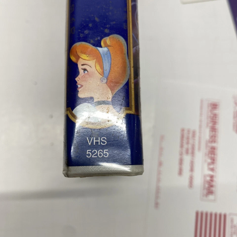 Walt Disney’s Cinderella Masterpiece Collection VHS #5265 RARE w Original Adver - Image 3 of 4