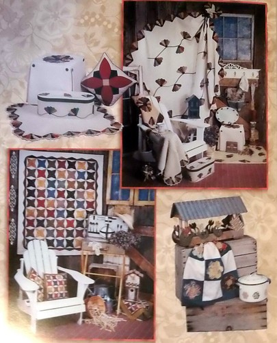 * Leslie Beck ~ FLOWER MOSAICS ~ Quilt Pattern Book 12 Designs 2000 - Picture 2 of 5