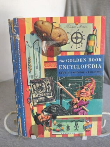 1959 Das goldene Buch Enzyklopädie Hardcover-Bücher Band 1-15 Erdferkel - Vulkane - Bild 24 von 27