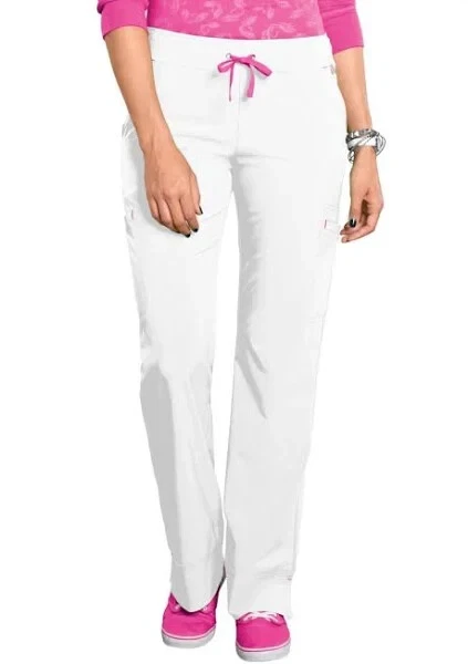 Pantalones Médicos Smitten Talla PXS-3XL Carga Acampanada Pierna Relajado Cordón Pequeño Reg Foto 4 de 4