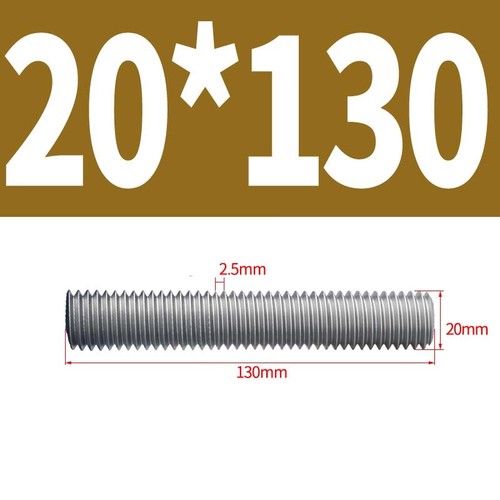 A2 Stainless Steel Threaded Rod Full Thread Studding Bar M10 M12 M14 M16 M18 M20 - Picture 127 of 133