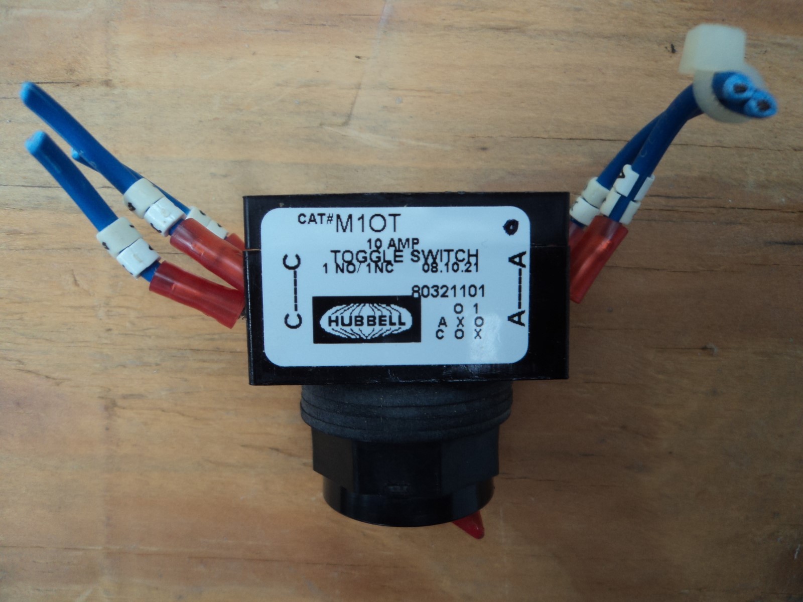 Hubbell LX3000 Fire Pump Controller M1OT Alarm Slience Toggle Switch 6