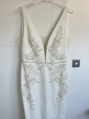 House of Savin Ivory Wedding Dress 12 RRP 3500 - Picture 6 of 14