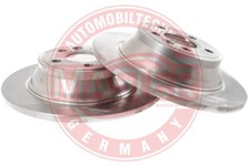 MASTER-SPORT GERMANY 2x Bremsscheibe hinten Ø302 mm für Volvo V70 III BW D3/D4