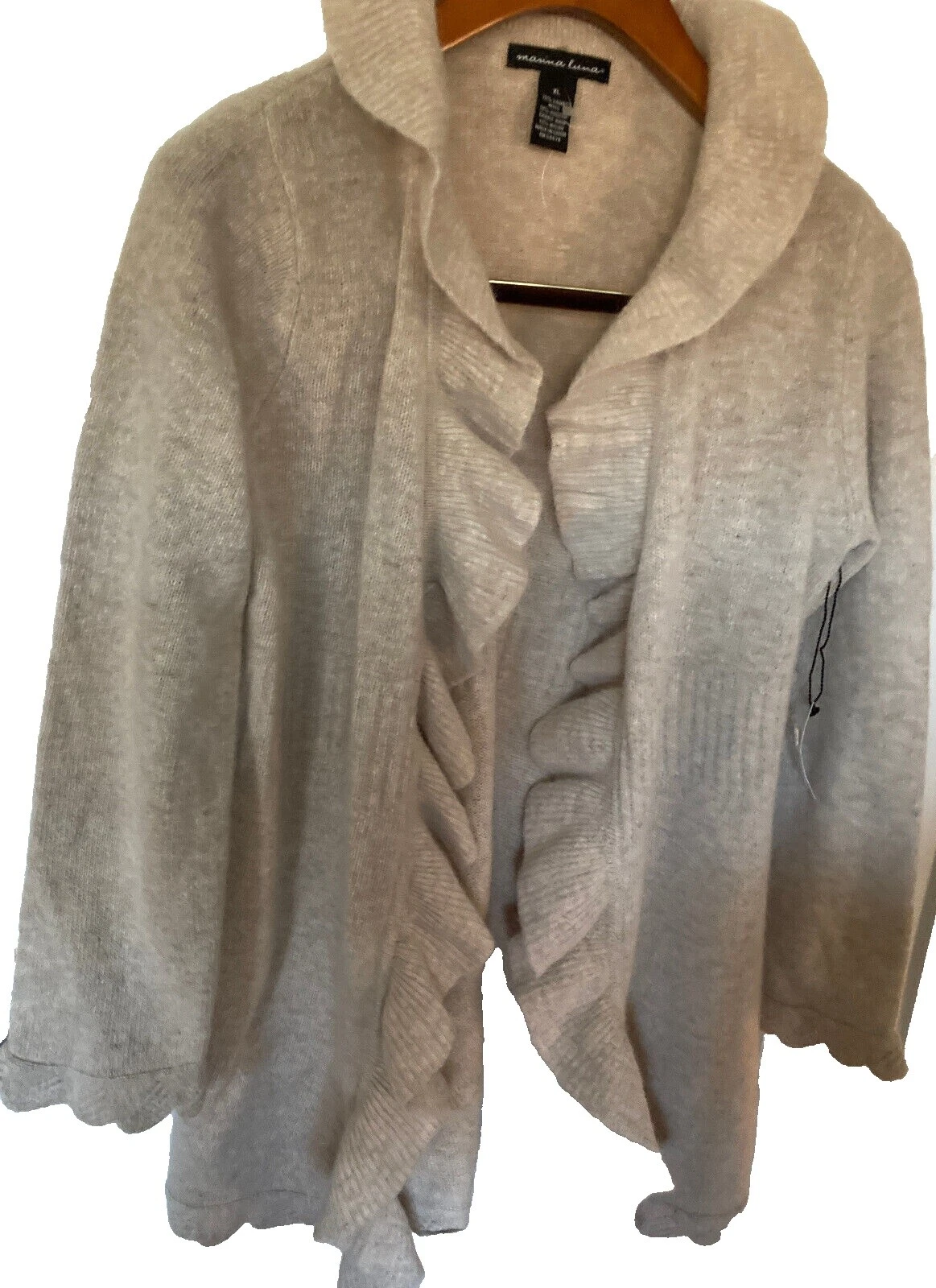 Angorá festa/coquetel Cardigãs para mulheres