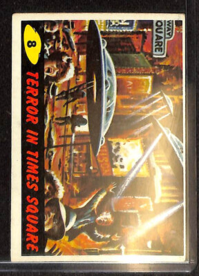 1962 Bubbles Inc., Mars Attacks, #8 Terror In Times Square