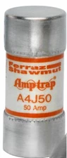 Mersen A4J50 50Amp (50A) A4J 600V Fast-Acting Class J Fuse (Pack of 1)