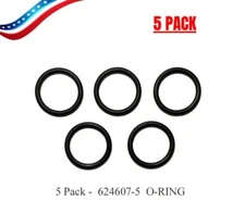 5 Pack - 624607-5 Check Valve Body O-Ring for Stoelting / Food Grade EPDM Mat.