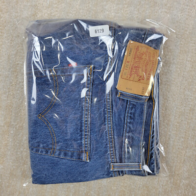 Vintage Levis 501xx 501 XX Jeans Mens 52X30 Blue Straight