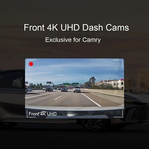 WEFOKA 4K Dashcam passend für Toyota Camry 2025-2026 LE SE XLE XSE Nightshade - Bild 2 von 6