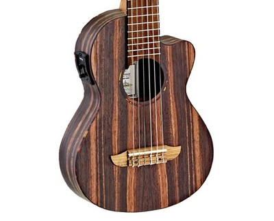 Ortega Guitars RGL5EB-CE Timber Series A/E Guitarlele - Natural - Open Box
