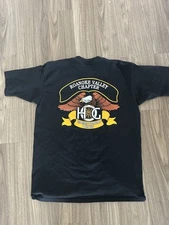 Vintage 90s Harley-Davidson Roanoke Valley Chapter HOG BlackT-Shirt XL