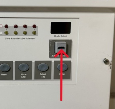 Chubb Zonemaster Enable Control Key 102A, 104A, 108A, 102AT, 104AT, 108AT