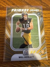 2025 Panini Donruss Optic - Rookie Primary Colors Will Howard #13 (RC)