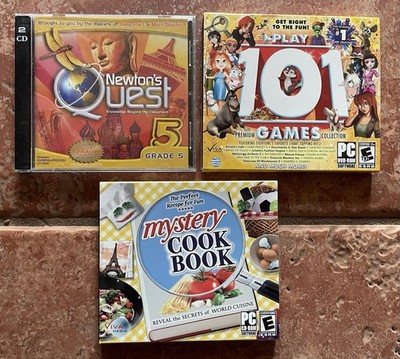 Newton's Quest: Grade 5 PC Computer Game Learning Education Home School Math Lot