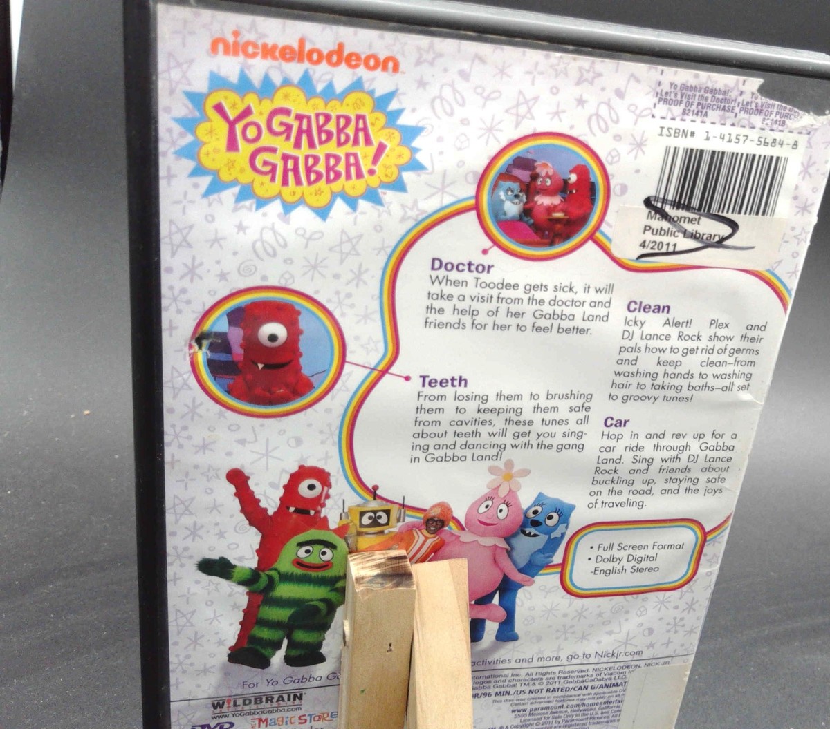 Yo Gabba Gabba! Let's Visit The Doctor! Nickelodeon (DVD, 2011