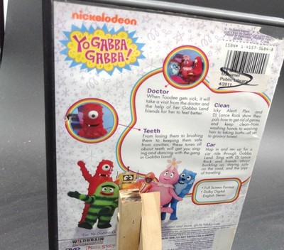 Yo Gabba Gabba! Let's Visit The Doctor! Nickelodeon (DVD, 2011