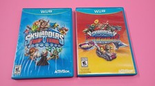 Nintendo Wii U Skylanders Trap Team + Skylanders Superchargers USED - fast ship!