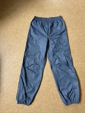 TCM Tchibo Kids Regenhose Gr. 158/164 in Jeans-Optik Reflektoren