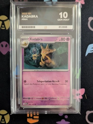 Kadabra [064/165] Scarlet & Violet 151 Uncommon Ace Grade 10