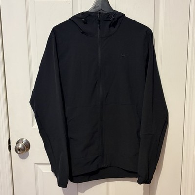 Nike Unlimited Men's Repel Hooded Versatile Jacket Black Medium DD4746 NWT