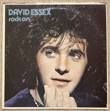 DAVID ESSEX Rock On 1973 POP GLAM ROCK LP on Columbia #KC 32560 DEBUT Orig Press