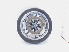 2008-2012 Harley Davidson Dyna Low Rider FXDL Silver Cast Front Rim Wheel - BENT