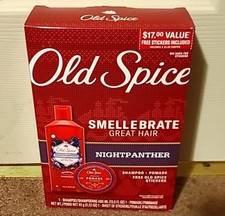 Old Spice NightPanther Shampoo  Pomade Gift Set