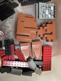 LEGO Knights' Kingdom 8877 Vladek's Dark Fortress Parts Lot