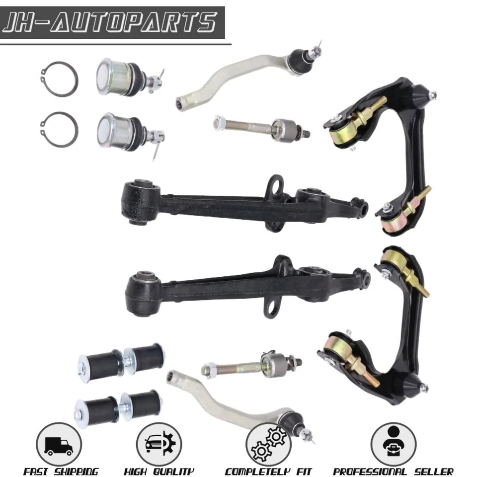 12X Lower Upper Control Arm Tie Rod Ball Joint For 1990-1993 Honda Accord 2.2L - Image 2 of 4